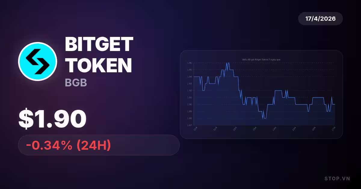 Bitget Token hôm nay: Khám phá biến động giá và cách tối ưu chiến lược đầu tư