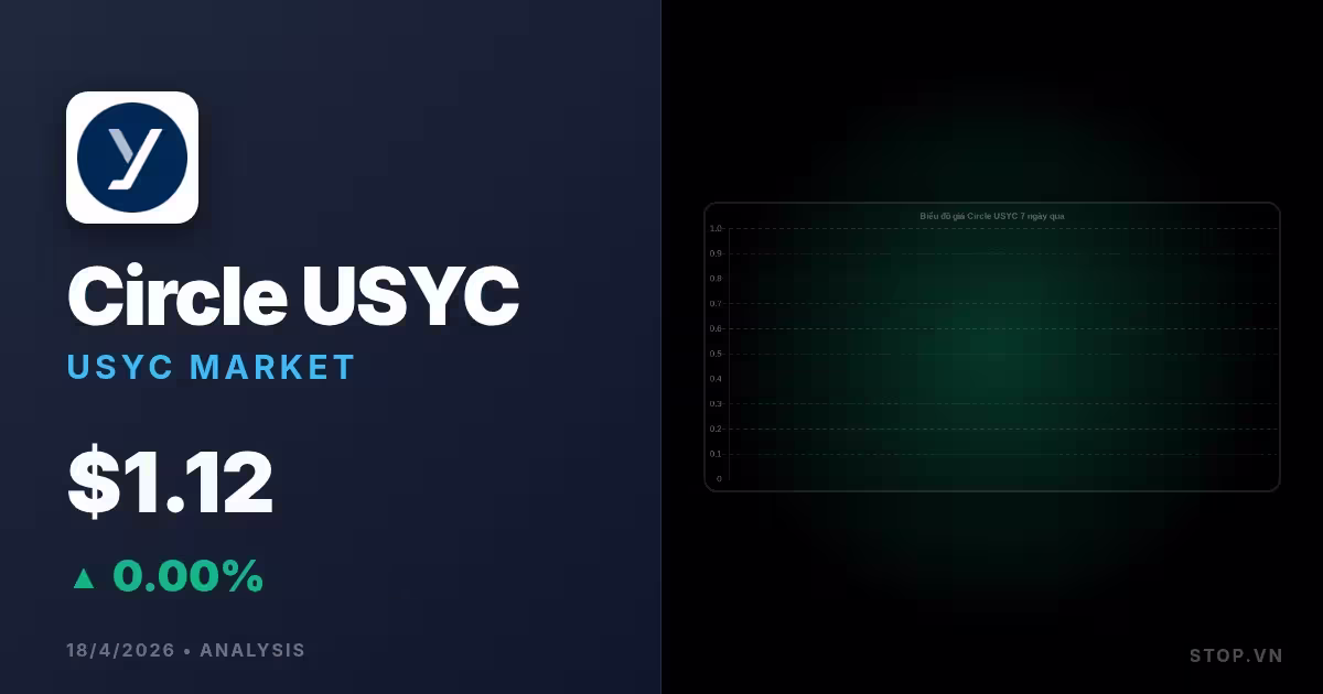 Mổ xẻ bất ngờ: Circle USYC hôm nay trên đỉnh cao mới và những biến động không tưởng của thị trường