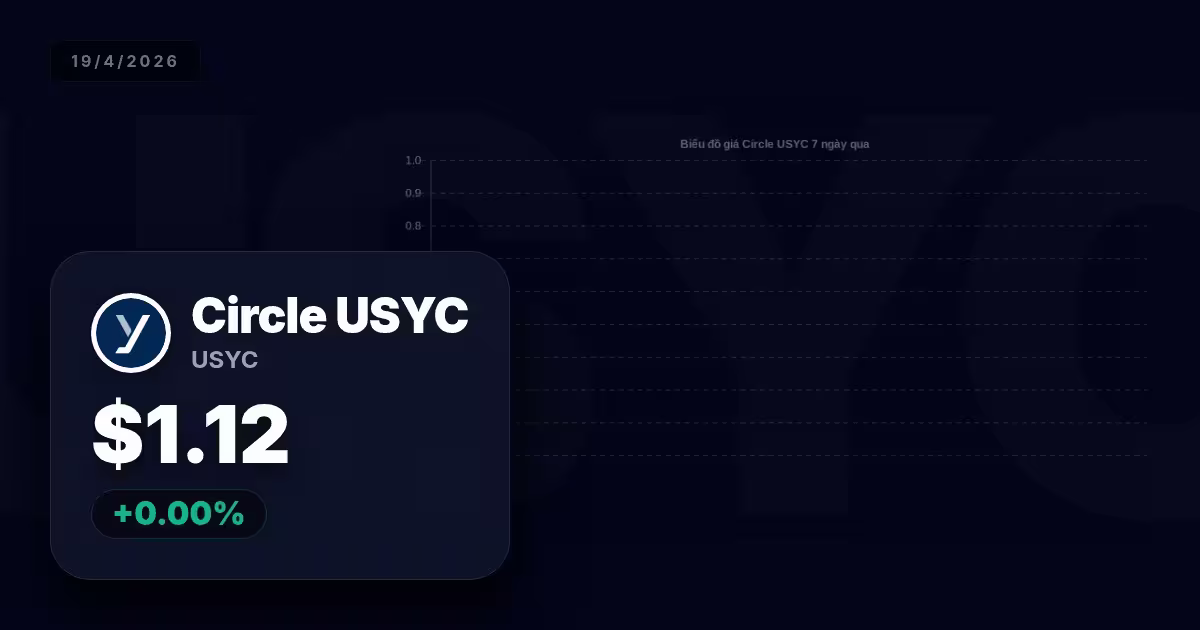 Circle USYC hôm nay: Sức mạnh tiềm ẩn và triển vọng đầu tư 2026