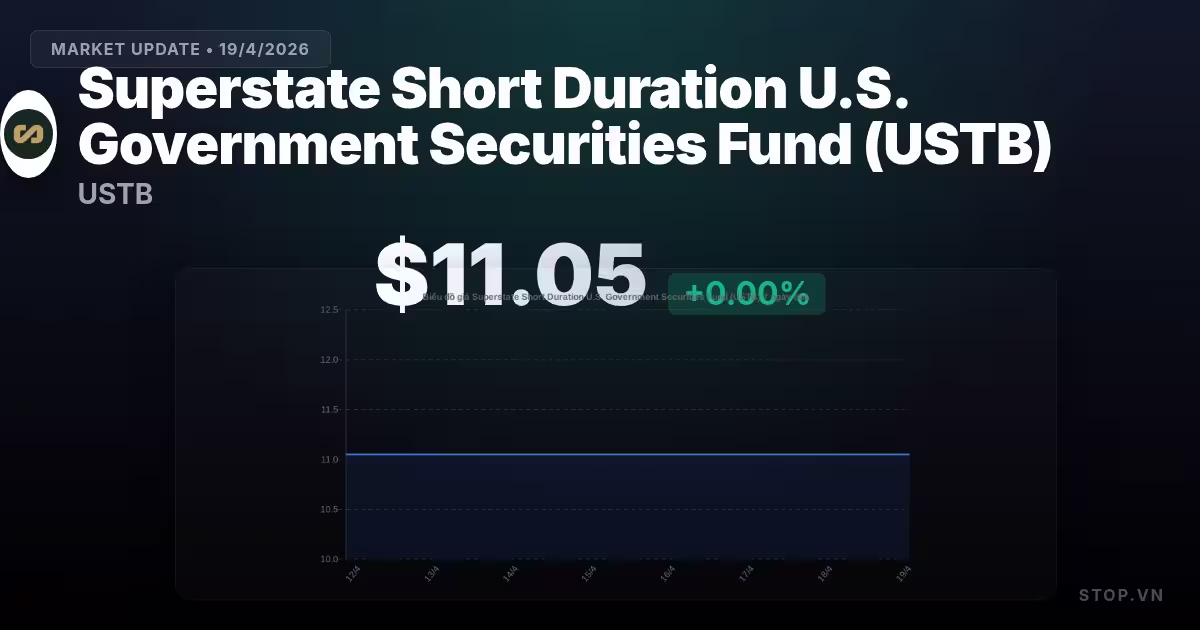 Superstate Short Duration U.S. Government Securities Fund (USTB) hôm nay và chiến lược đầu tư thông minh để tối ưu hóa lợi nhuận