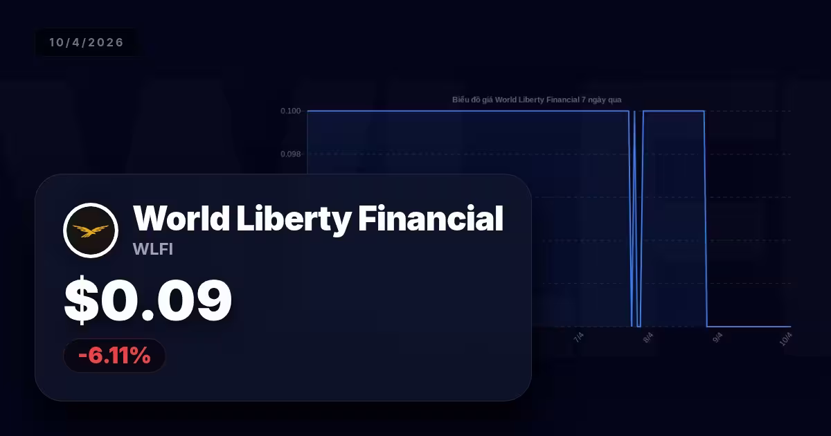 World Liberty Financial hôm nay: Cơ Hội Hay Thách Thức Cho Nhà Đầu Tư?