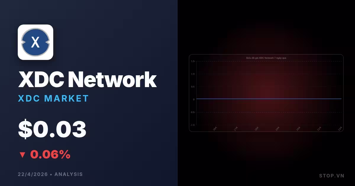 XDC Network hôm nay: Hiểu rõ cơ hội và thách thức tiềm ẩn trên thị trường tiền điện tử